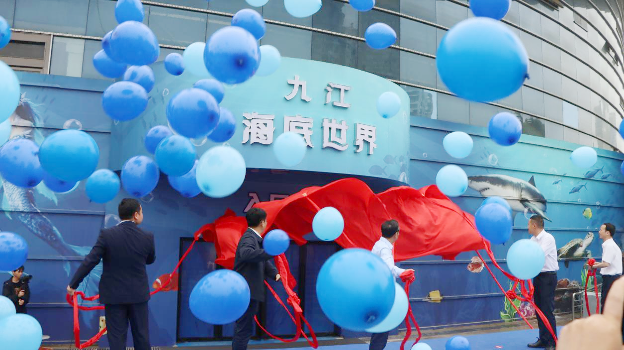 文旅新地標(biāo)！九江海洋文化公園正式開園